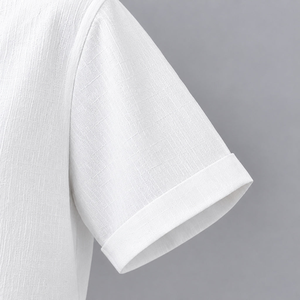 Close-up of the cuffed sleeve